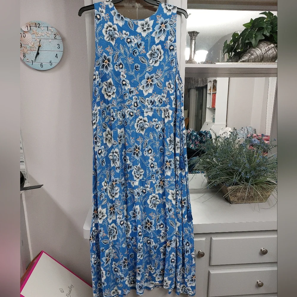 J. Jill Maxi Dress 3X NWOT - Picture 5 of 5